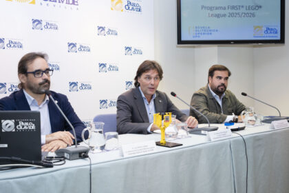 Luis Merino, Francisco Oliva e Iván Pestaña