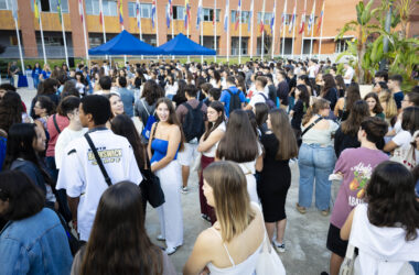 Estudiantes en las Jornadas de Bienvenida del curso 2024/25