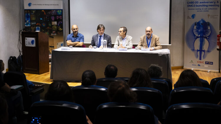 Juan Ramón Martínez, Francisco Oliva, Peter Askjaer y José Mª Millán