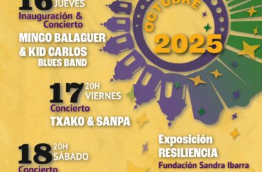 V CICLO DE BLUES DE LA UPO. Del 16 al 18 de octubre. Real Fábrica de Artillería.
