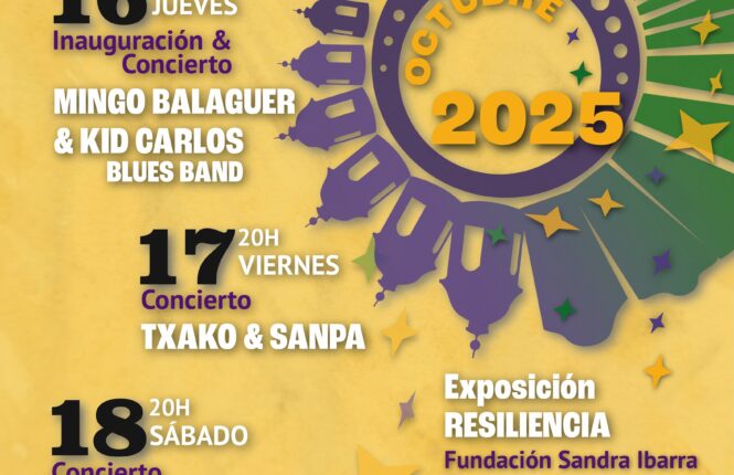 V CICLO DE BLUES DE LA UPO. Del 16 al 18 de octubre. Real Fábrica de Artillería.