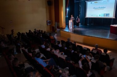 Francisco Oliva durante la presentación de los resultados del proyecto de Ciencia Ciudadana