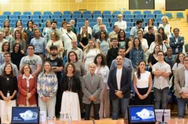 Foto de familia de la inauguración de la IX edición de FEVIDA