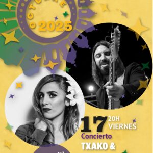 Viernes ,17 de octubre, 20 horas: Txako & Sanpa
