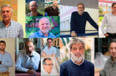 Desde la esquina superior izquierda: JJ González Badillo, Juan C. Linares, Antonio Gallardo, Mario D. Cordero, Guillermo López, Francisco Martínez, Fernando Pareja, Esteban Ruiz , Jorge Segovia, Manuel González de Molina y Raúl Sánchez