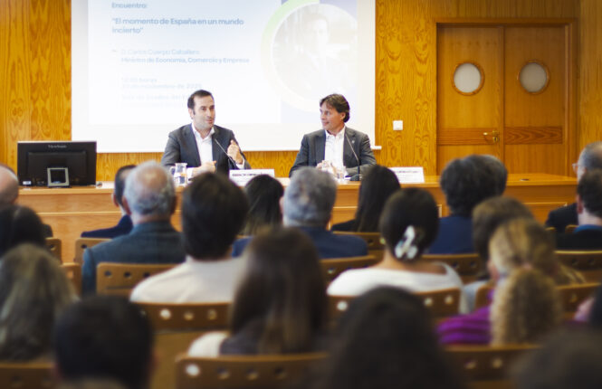 Carlos Cuerpo y Francisco Oliva