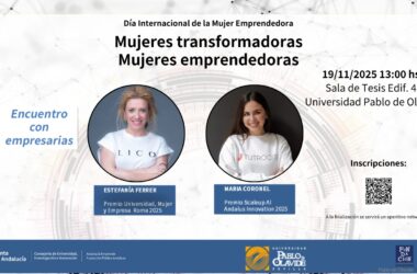 la actividad ‘Mujeres transformadoras, mujeres emprendedoras’ se desarrollará en la Sala de Tesis del Edifico 45 a las 13,00 horas