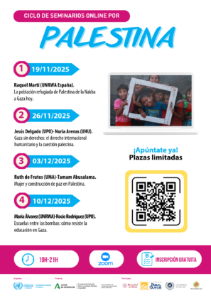 Seminarios online por Palestina
