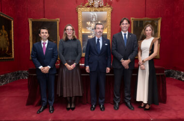 José María Santos, Lorena Garrido, Marcelo Maestre, Francisco Oliva y María Jesús Blanco