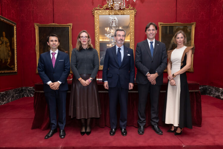José María Santos, Lorena Garrido, Marcelo Maestre, Francisco Oliva y María Jesús Blanco