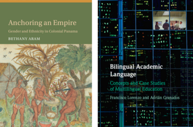 Portadas de 'Anchoring an Empire' y de 'Bilingual Academic Language'