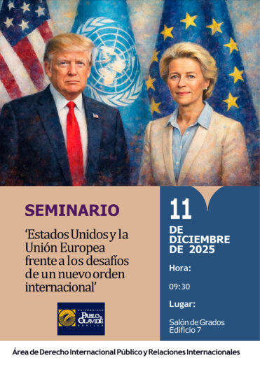 Donald Trump y la Ursula von der Leyen en el cartel de las Jornadas