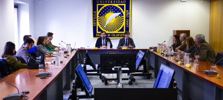 Sesión del Consejo Social celebrada este martes en el Rectorado