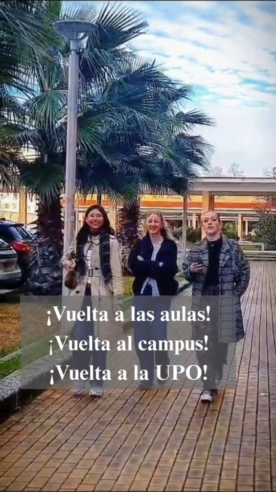 Hoy empieza el segundo cuatrimestre.
Mucho ánimo a todo el alumnado para lo que viene. ¡Vamos a por ello! 💪
#LaOlavideEresTú #vueltaaclases #campusUPO #UniversidadPablodeOlavide