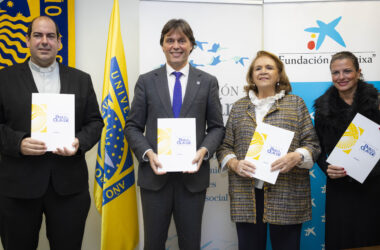 Andrés Pablo Guija, Francisco Oliva, Concepción Yoldi y Ana M.ª Soler