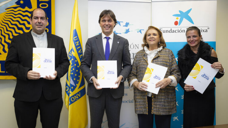 Andrés Pablo Guija, Francisco Oliva, Concepción Yoldi y Ana M.ª Soler