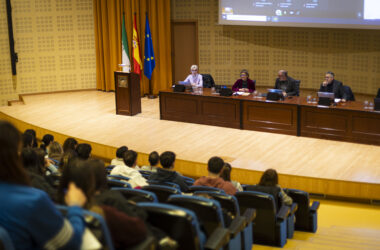 Ana Gallardo , Trinidad Rus, J.A. Sánchez Medina, Evaristo Barrera y Rocío Martínez