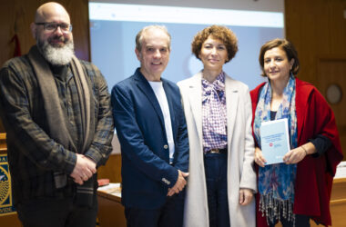 Manuel Flores, Raúl Álvarez, Laura Gómez y Nuria Cordero