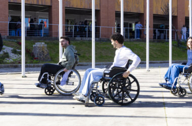 recorrido en silla de ruedas