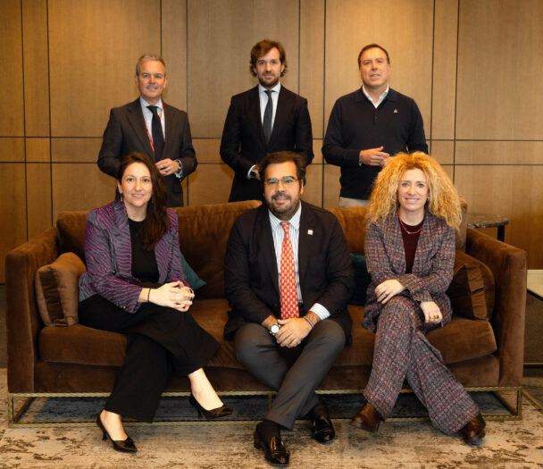 Alberto G.ª Valera, Rosauro Varo y Gustavo Fuentes Victoria Pérez, Iván Pestaña y Estefanía Ferrer