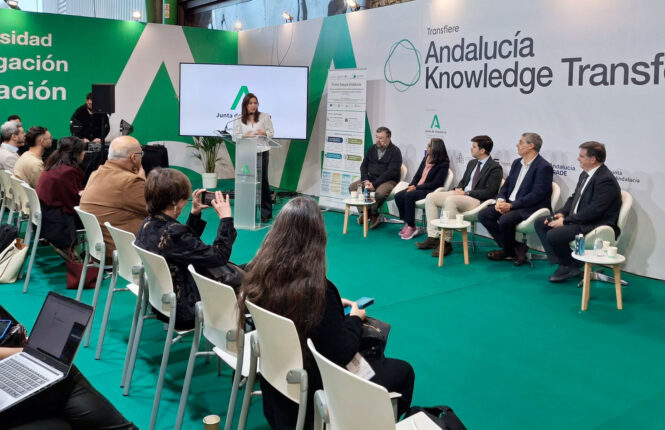 zona de conferencias ‘Andalucía Knowledge’ (Foro Transfiere)