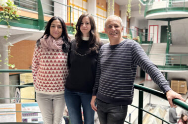 Silvia Salas, Ana Sánchez y Rafael Daga en el CABD