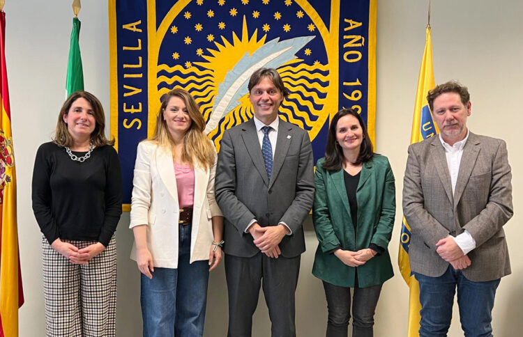 Juana Leal del Ojo, Minerva Salas, Francisco Oliva, M.ª Ángels Huete y Rafael Merinero