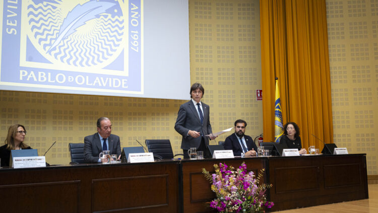 Laura López de la Cruz, Joaquín Guajardo-Fajardo, Francisco Oliva, Iván Pestaña y Pilar Moreno