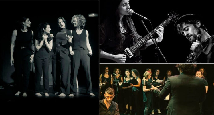 Agenda cultural de primavera de la UPO (imágenes de teatro y músicos que actuarán)