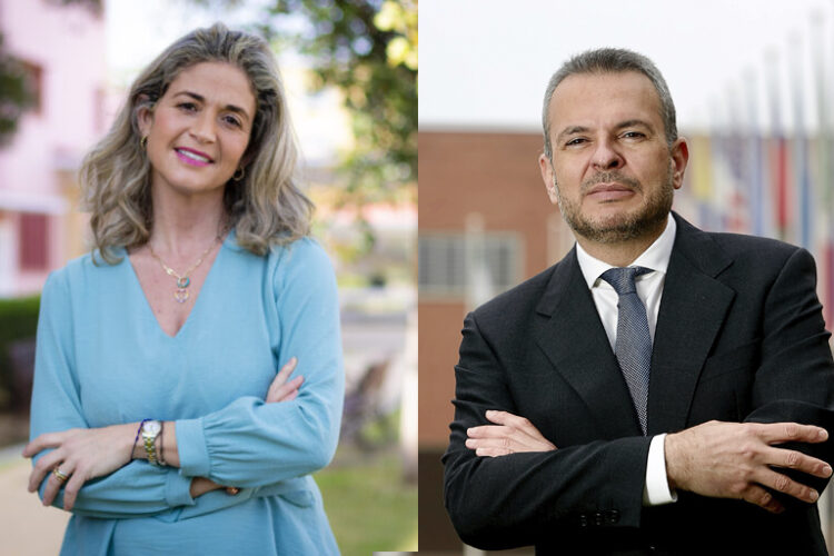 María José Parejo y David Cobos