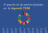 La UPO acoge este miércoles la jornada ‘El papel de las universidades en la Agenda 2030’