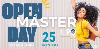 Open Máster Day, el 25 de marzo en el campus (imagen de una estudiante)