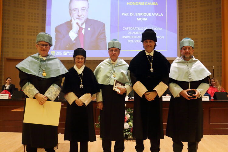 Manuel Chust, Eva Alcón, Enrique Ayala, Francisco Oliva y Justo Cuño