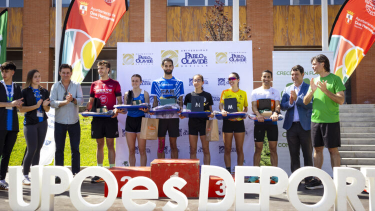 Podio de la clasificación general