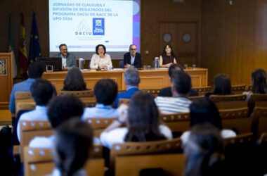 Evaristo Barrera, Pilar Moreno, Raúl Álvarez y María Valverde