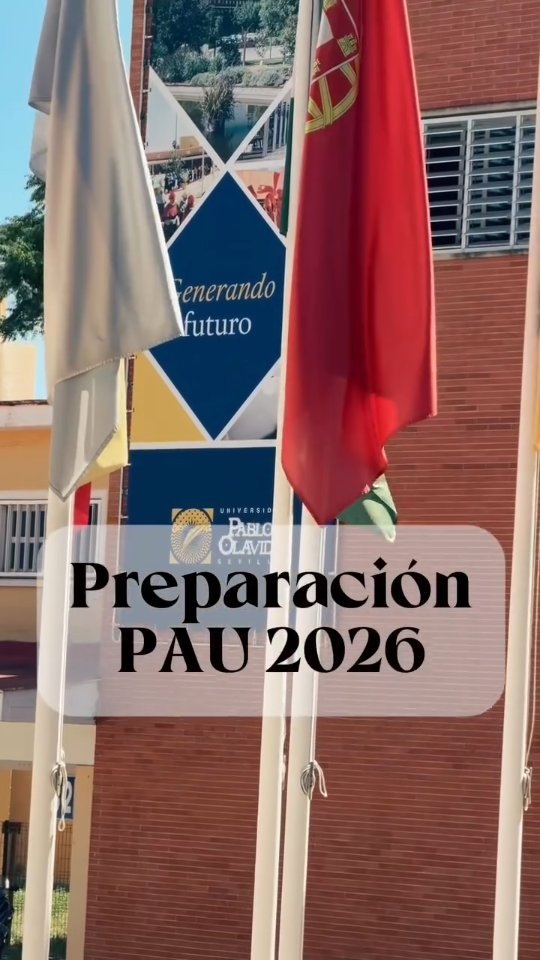 "Tened confianza en vosotros mismos, en vuestro profesorado y en el equipo del Área de Estudiantes de la Universidad Pablo de Olavide, que os acompañará durante todo el proceso". 

Pilar Moreno, vicerrectora de Estudiantes, ha trasladado este mensaje de confianza al estudiantado que hoy ha visitado nuestro campus con motivo de la Jornada de Preparación de la PAU 2026.

Durante la mañana, los/las jóvenes han recibido información sobre la estructura de la prueba, criterios de evaluación, organización de los exámenes y el proceso posterior de preinscripción y matrícula. Además, han podido conocer los diferentes espacios del campus donde tendrá lugar la prueba de acceso a la universidad. 

Esta jornada se enmarca en las acciones de orientación y acompañamiento al estudiantado preuniversitario que impulsa nuestra universidad bajo el lema #LaOlavideEresTú ❤️

#orientaciónuniversitaria #PAU2026 #UniversidadPablodeOlavide