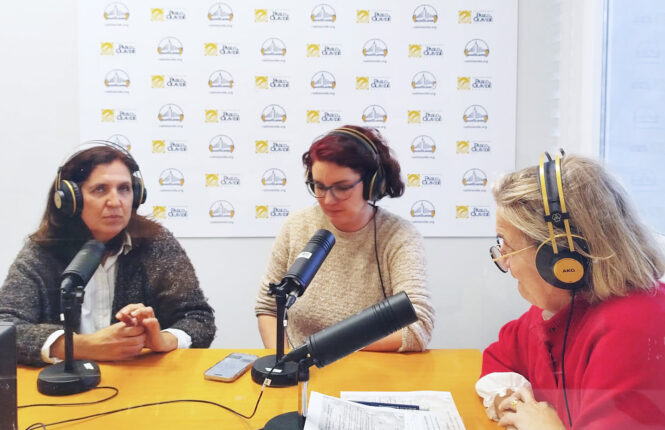 Grabación en RadiOlavide de La España de las viajeras extranjeras