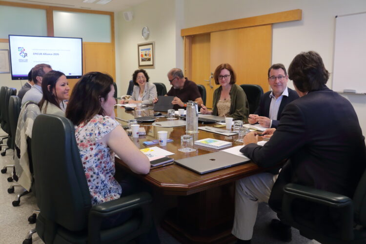 Visita de los coordinadores de EPICUR a la UPO