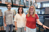 Alberto Pires , Francisca Reyes e Inmaculada García en el CABD