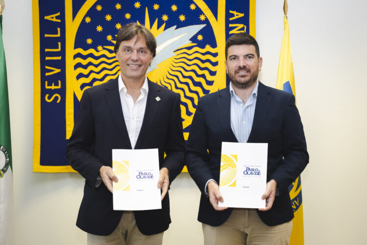 Francisco Oliva y Gabriel Santos, tras la ratificación del convenio