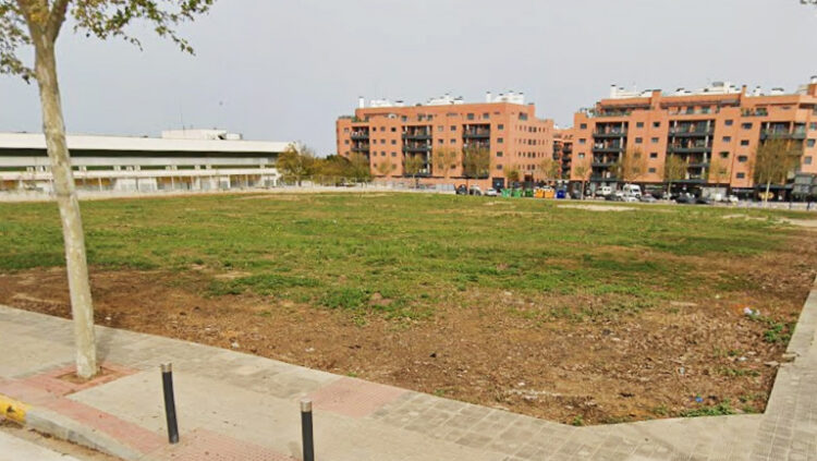 Parcela de Montequinto donde se ubicará la nueva residencia universitaria