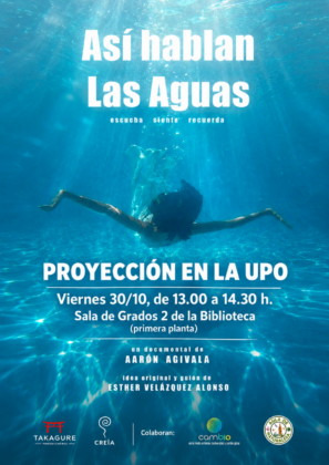 Proyección del documental 'Así hablan las aguas': 30 de octubre - 13:00 h
