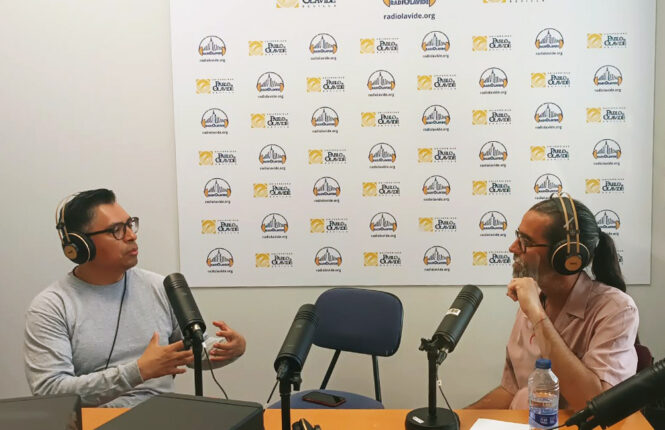 Oscar Martínez y Luis Navarro