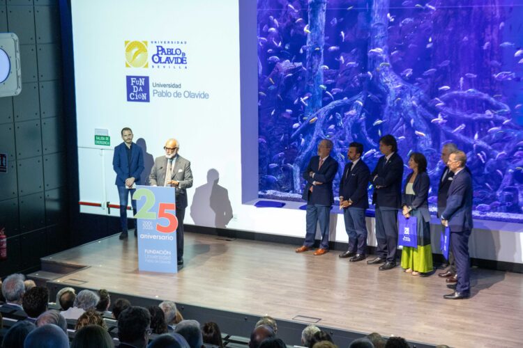 José María O`Kean habló en representación de las personas que han dirigido la Fundación en sus primeros 25 años