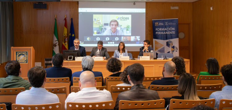 acto de presentación de la tercera edición del Máster de Formación Permanente ‘Consultoría Tecnológica en Microsoft Dynamics 365 Business Central’