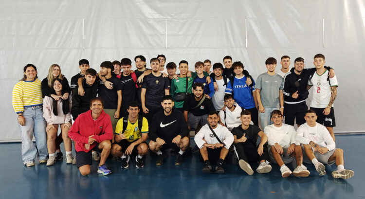 Estudiantes del centro Ergos Aljarafe en su visita al CIRFD