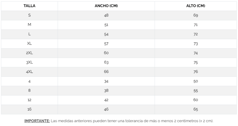 tallaje camiseta blanca Bahrain tallaje camiseta blanca Bahrain