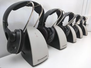 Auriculares Sennheiser inalámbricos con cargador FCSLab