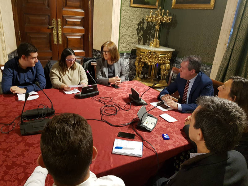 3a edición Visita al alcalde