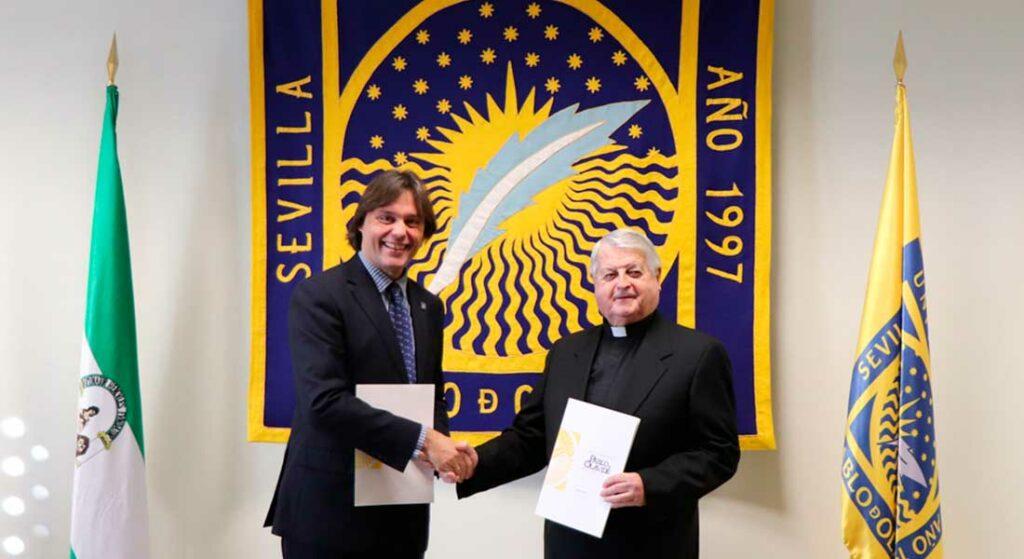 firma convenio UPO- ESHS